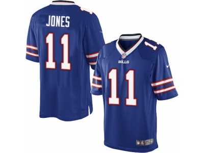  Buffalo Bills 11 Zay Jones Limited Royal Blue Team Color NFL Jersey