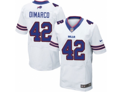  Buffalo Bills 42 Patrick DiMarco Elite White NFL Jersey