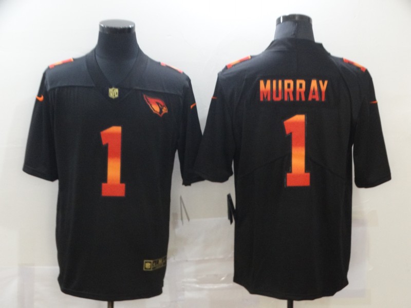 Nike Cardinals 1 Kyler Murray Black Colorful Fashion Limited Jersey