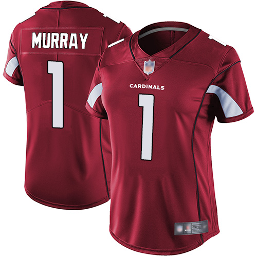 Nike Cardinals 1 Kyler Murray Red Women 2019 NFL Draft First Round Pick Vapor Untouchable Limited Jersey