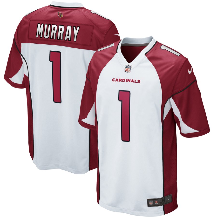 Nike Cardinals 1 Kyler Murray White Youth 2019 NFL Draft First Round Pick Vapor Untouchable Limited Jersey
