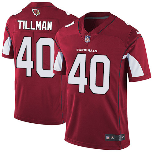  Cardinals 40 Pat Tillman Red Vapor Untouchable Player Limited Jersey