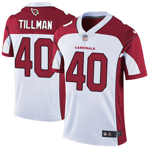  Cardinals 40 Pat Tillman White Vapor Untouchable Player Limited Jersey