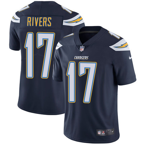  Chargers 17 Philip Rivers Navy Vapor Untouchable Player Limited Jersey