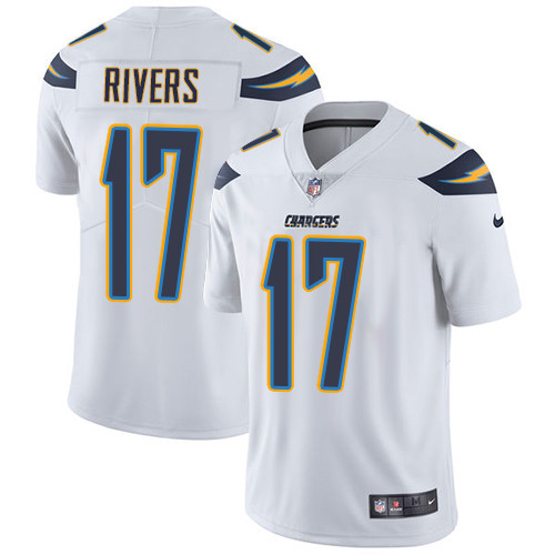  Chargers 17 Philip Rivers White Vapor Untouchable Player Limited Jersey