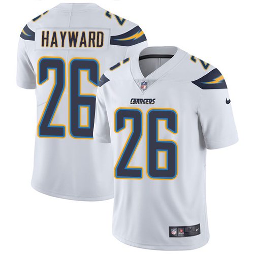  Chargers 26 Casey Hayward White Vapor Untouchable Limited Jersey