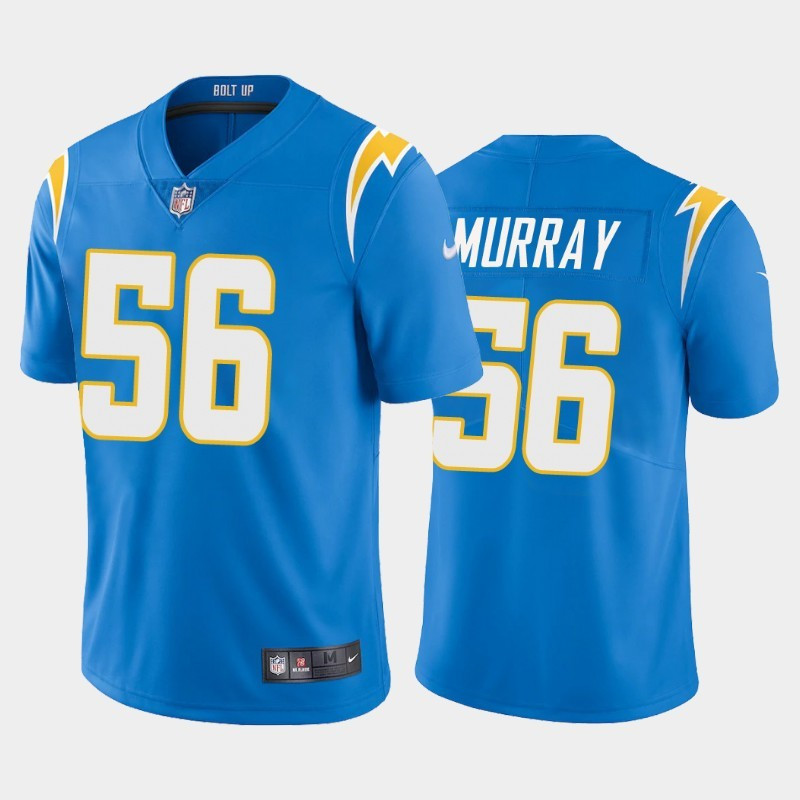 Nike Chargers 56 Kenneth Murray Light Blue 2020 NFL Draft First Round Pick Vapor Untouchable Limited Jersey