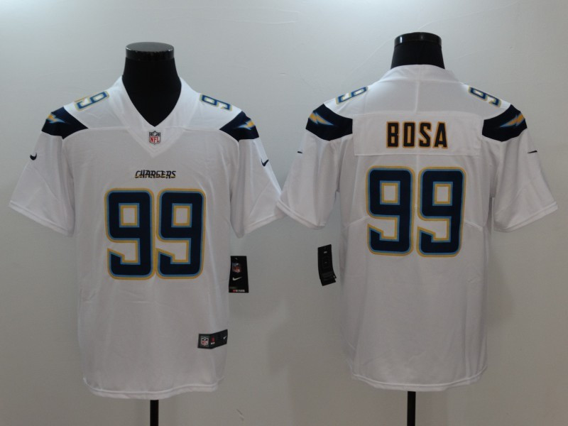  Chargers 99 Joey Bosa White Vapor Untouchable Limited Jersey