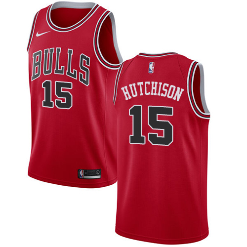 Chicago Bulls Chandler Hutchison City Edition White Swingman Jersey
