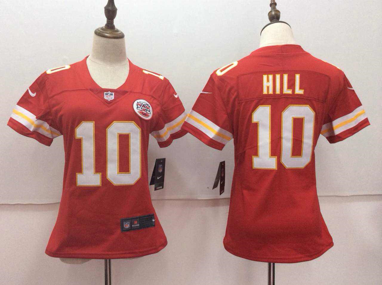  Chiefs 10 Tyreek Hill Red Women Vapor Untouchable Player Limited Jersey