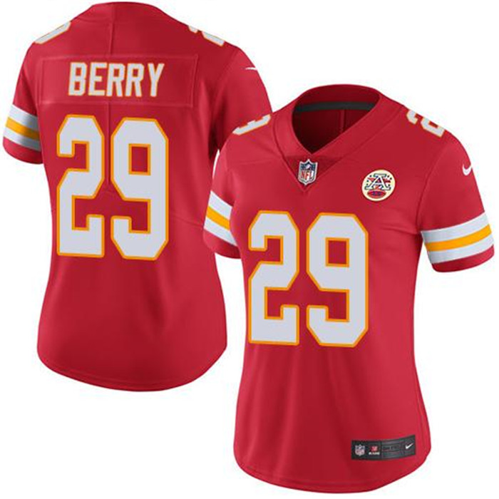  Chiefs 29 Eric Berry Red Women Vapor Untouchable Limited Jersey