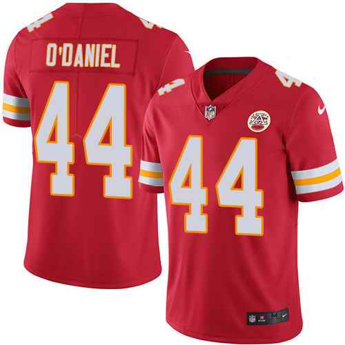  Chiefs 44 Dorian O'Daniel Red Vapor Untouchable Limited Jersey