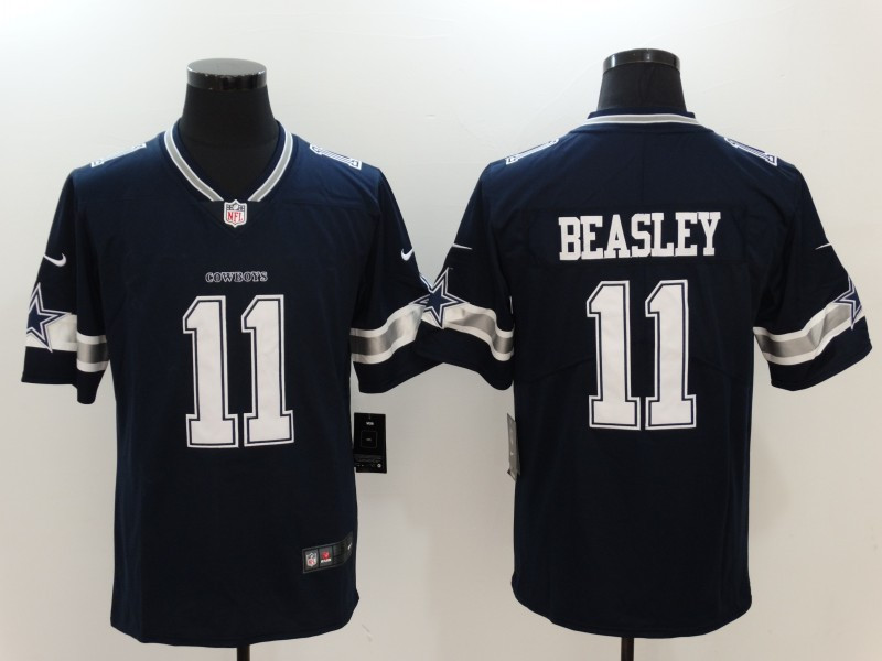  Cowboys 11 Cole Beasley Navy Vapor Untouchable Player Limited Jersey