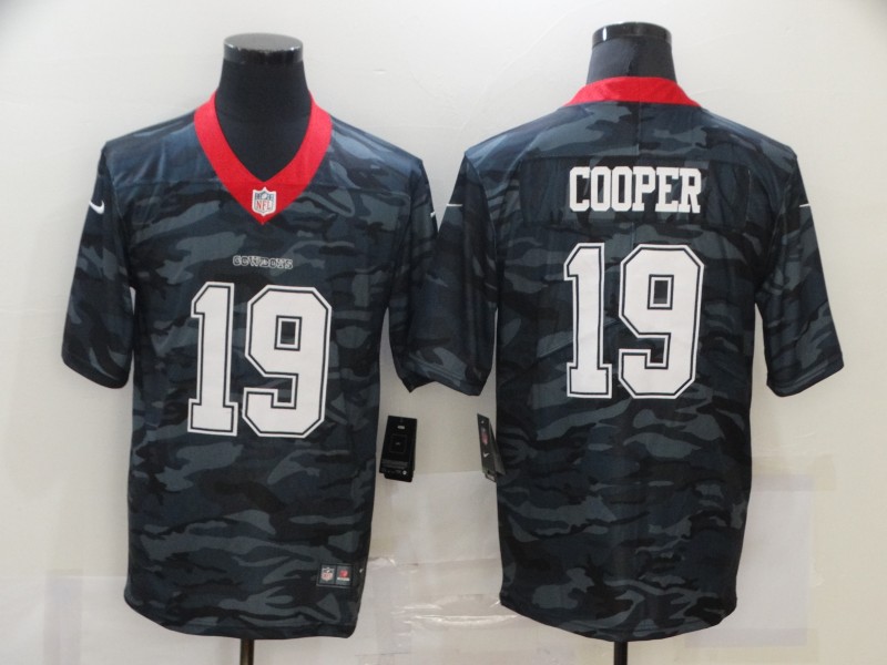 Nike Cowboys 19 Amari Cooper Black Camo Limited Jersey