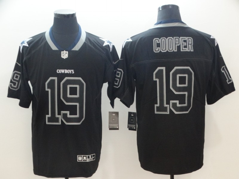  Cowboys 19 Amari Cooper Black Shadow Legend Limited Jersey