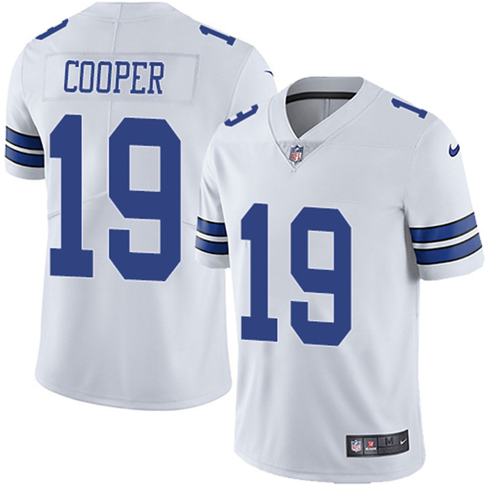  Cowboys 19 Amari Cooper White Youth Vapor Untouchable Limited Jersey