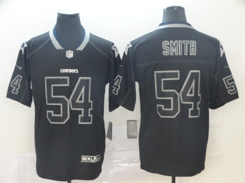 Nike Cowboys 54 Jaylon Smith Black Shadow Legend Limited Jersey