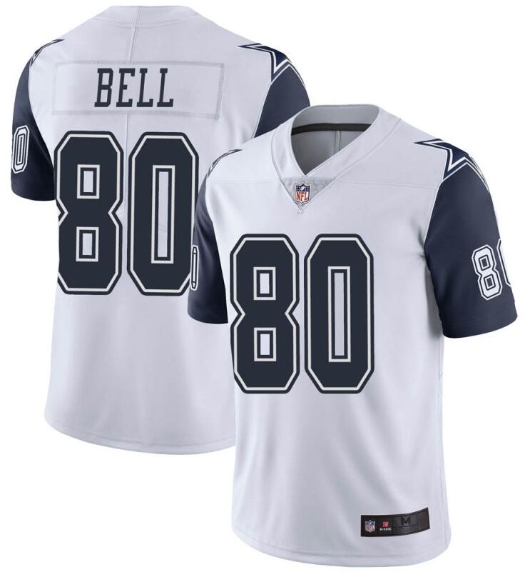 Nike Cowboys 80 Blake Bell White Color Rush Limited Jersey