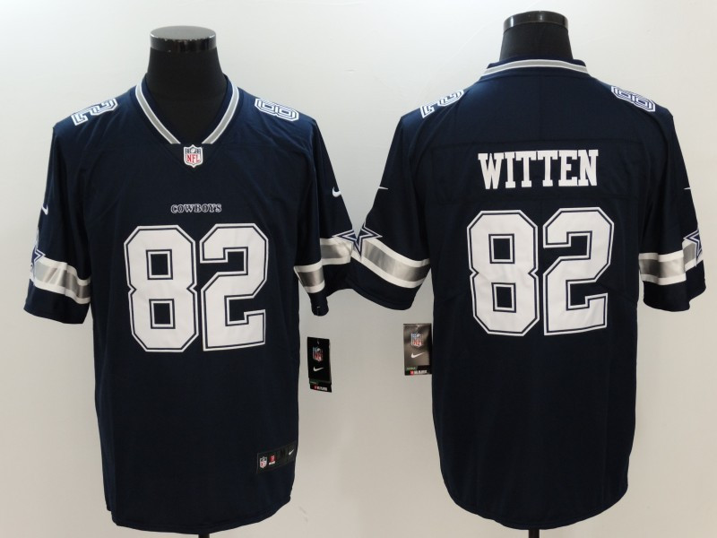  Cowboys 82 Jason Witten Navy Vapor Untouchable Player Limited Jersey