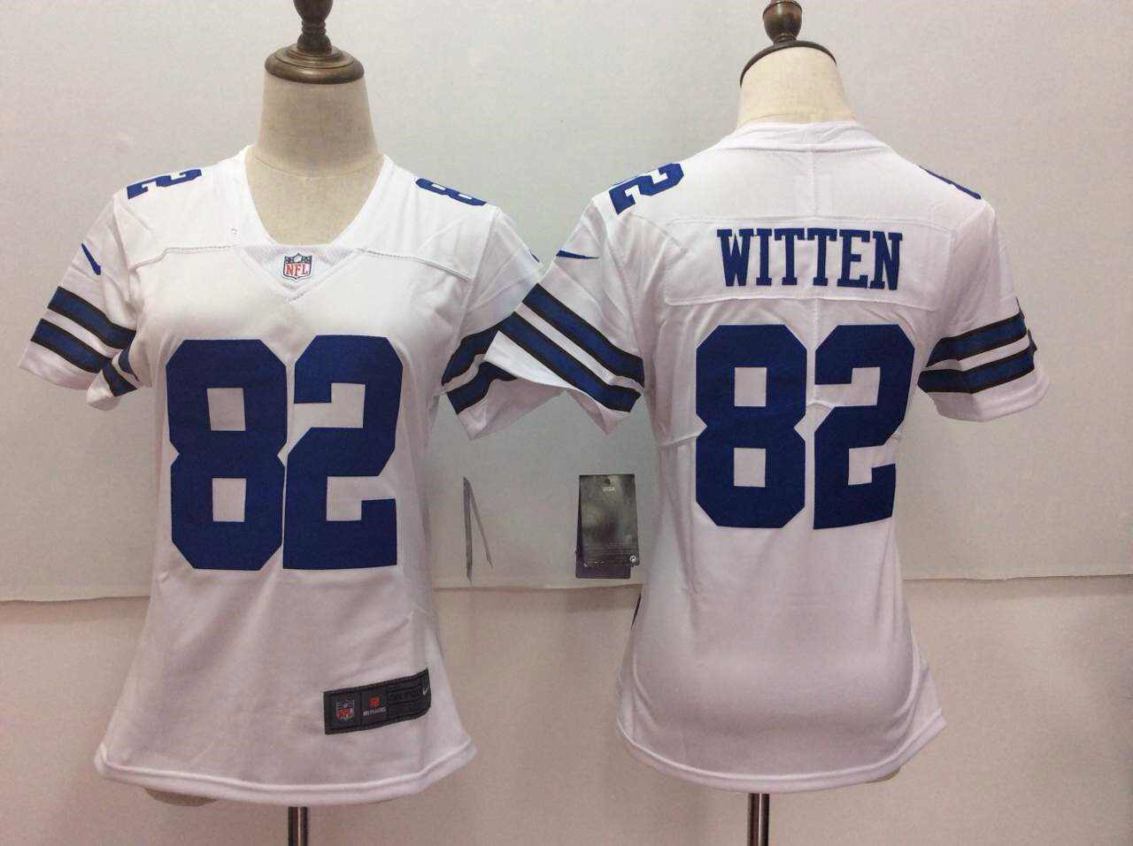  Cowboys 82 Jason Witten White Women Vapor Untouchable Player Limited Jersey