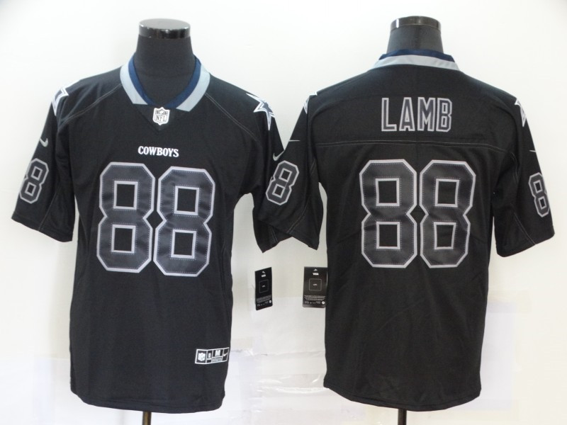 Nike Cowboys 88 Ceedee Lamb Black Shadow Legend Limited Jersey