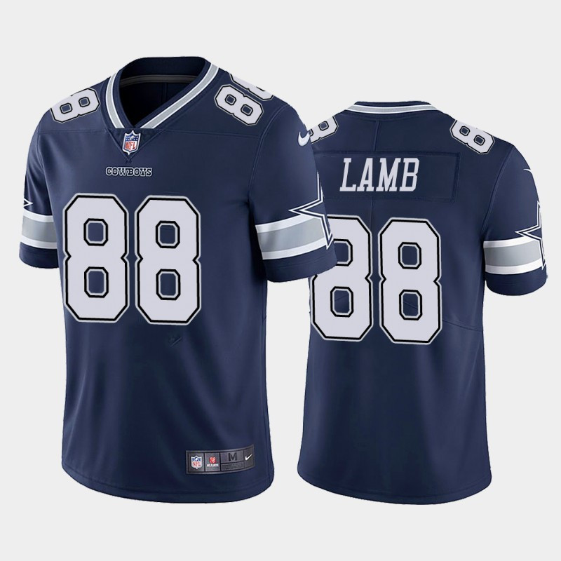 Nike Cowboys 88 Ceedee Lamb Navy 2020 NFL Draft First Round Pick Vapor Untouchable Limited Jersey