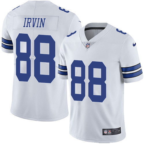  Cowboys 88 Michael Irvin White Vapor Untouchable Player Limited Jersey