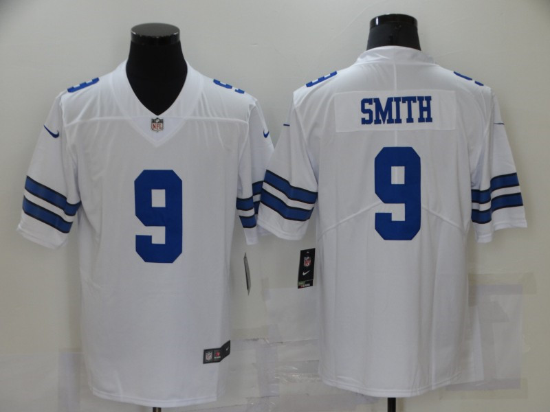Nike Cowboys 9 Jaylon Smith White Vapor Untouchable Limited Jersey
