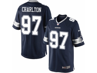  Dallas Cowboys 97 Taco Charlton Limited Navy Blue Team Color NFL Jersey