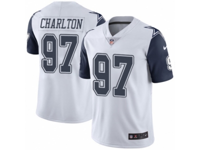  Dallas Cowboys 97 Taco Charlton Limited White Rush NFL Jersey
