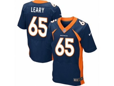  Denver Broncos 65 Ronald Leary Elite Navy Blue Alternate NFL Jersey
