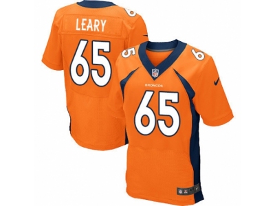  Denver Broncos 65 Ronald Leary Elite Orange Team Color NFL Jersey