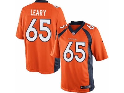  Denver Broncos 65 Ronald Leary Limited Orange Team Color NFL Jersey