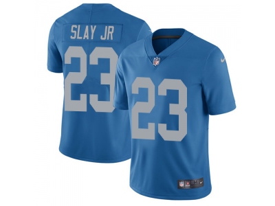  Detroit Lions 23 Darius Slay Jr Blue Throwback Men Stitched NFL Limited Jersey