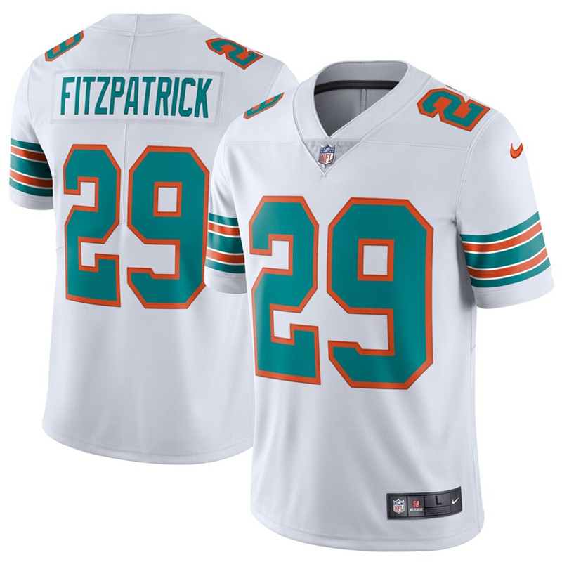 Nike Dolphins 29 Minkah Fitzpatrick White Alternate Vapor Untouchable Limited Jersey