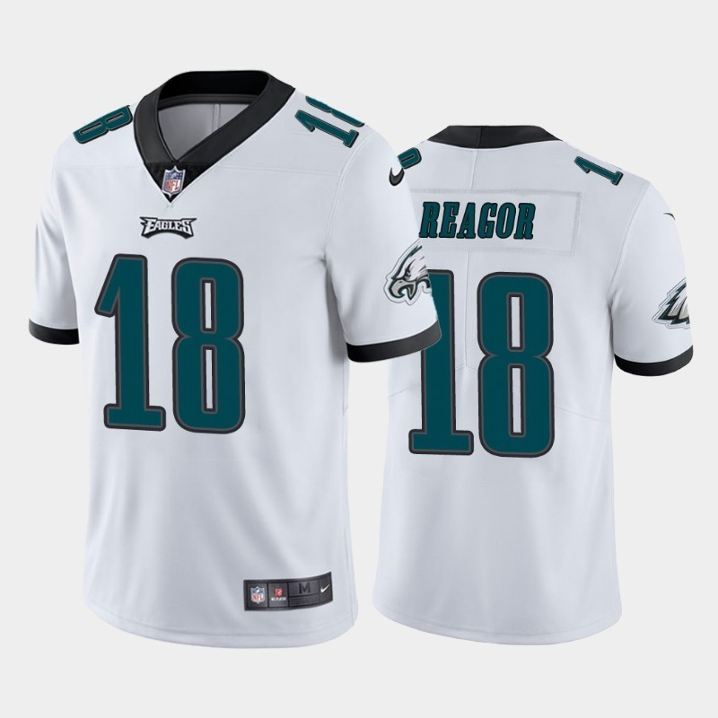 Nike Eagles 18 Jalen Reagor White 2020 NFL Draft First Round Pick Vapor Untouchable Limited Jersey