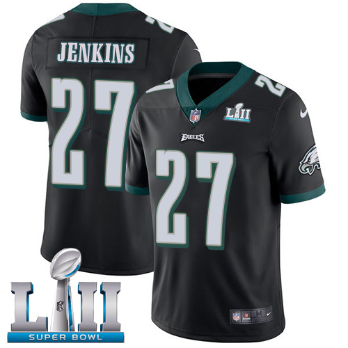  Eagles 27 Malcolm Jenkins Black Youth 2018 Super Bowl LII Vapor Untouchable Player Limited Jersey