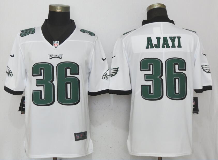 Eagles 36 Jay Ajayi White Vapor Untouchable Player Limited Jersey