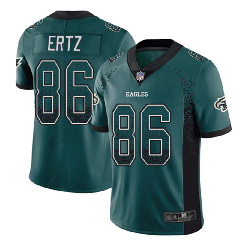 Nike Eagles 86 Zach Ertz Green Drift Fashion Limited Jersey