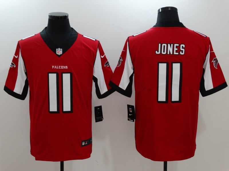  Falcons 11 Julio Jones Red Vapor Untouchable Limited Jersey
