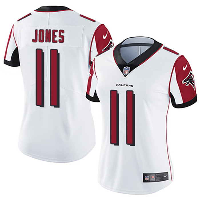  Falcons 11 Julio Jones White Women Vapor Untouchable Limited Jersey