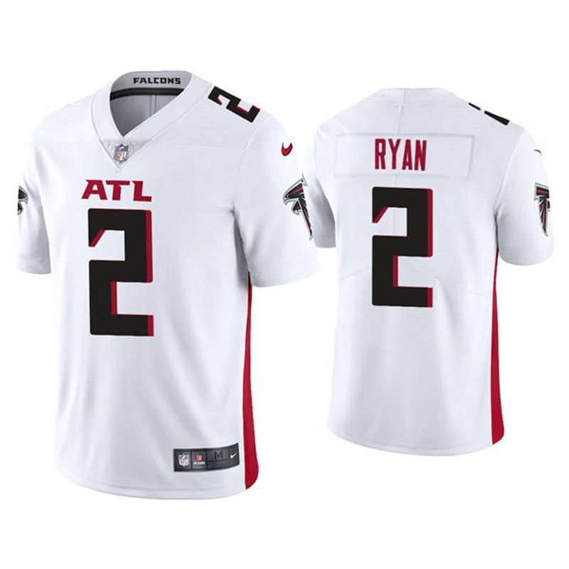 Nike Falcons 2 Matt Ryan White New Vapor Untouchable Limited Jersey