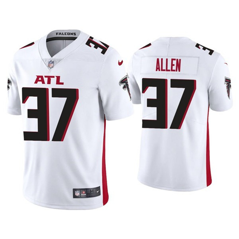 Nike Falcons 37 Ricardo Allen White New Vapor Untouchable Limited Jersey