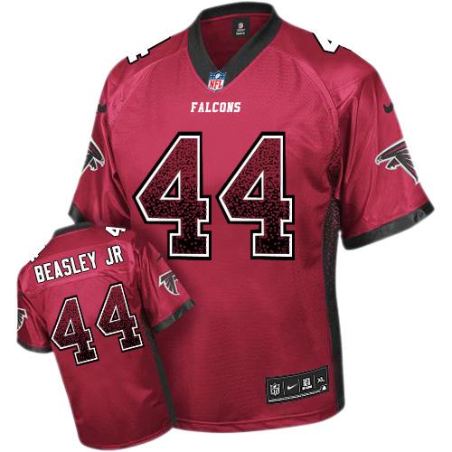 Falcons 44 Vic Beasley Jr Red Team Color Men's Stitched NFL Elite Drift Fashion Jersey