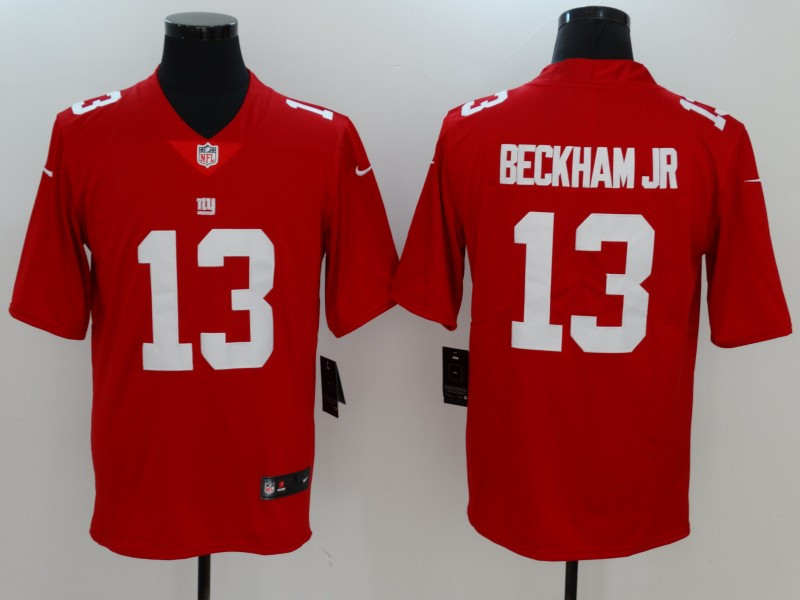  Giants 13 Odell Beckha, Jr Red Vapor Untouchable Player Limited Jersey