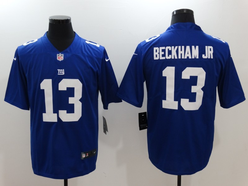  Giants 13 Odell Beckham Jr. Blue Vapor Untouchable Limited Jersey