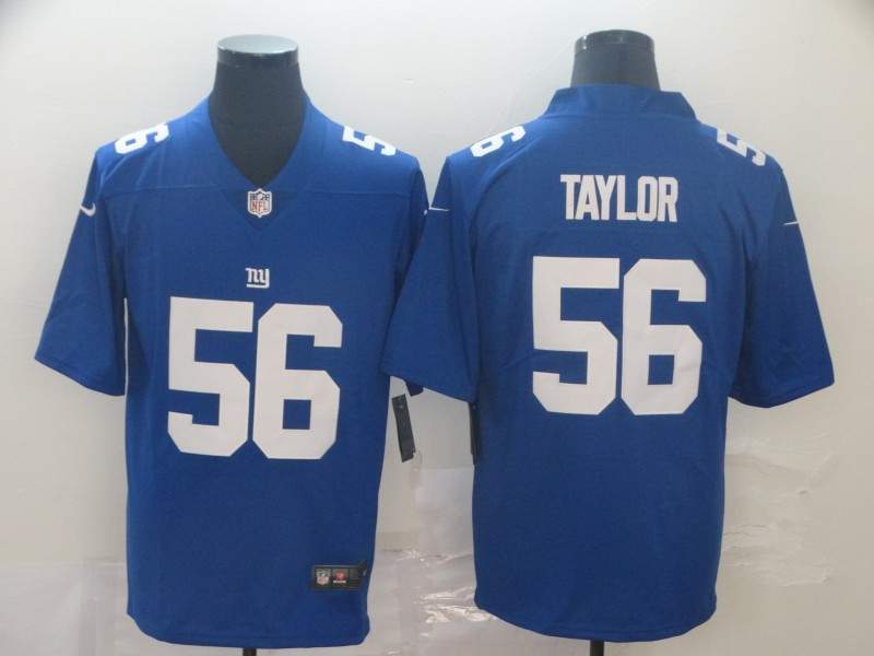  Giants 56 Lawrence Taylor Blue Vapor Untouchable Player Limited Jersey