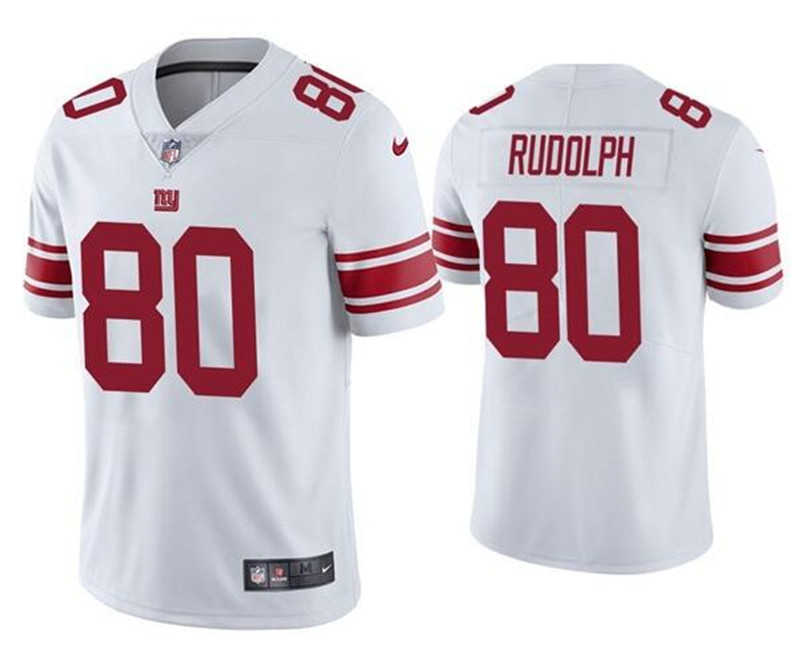 قولد Nike Giants 80 Kyle Rudolph White Vapor Untouchable Limited Jersey قولد