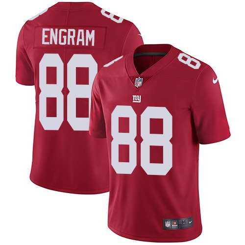  Giants 88 Evan Engram Red Vapor Untouchable Limited Jersey