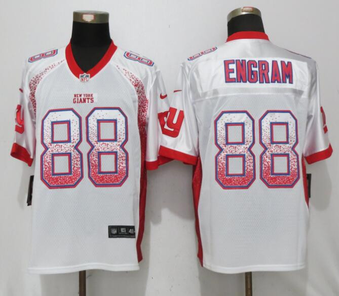  Giants 88 Evan Engram White Drift Fashion Elite Jersey